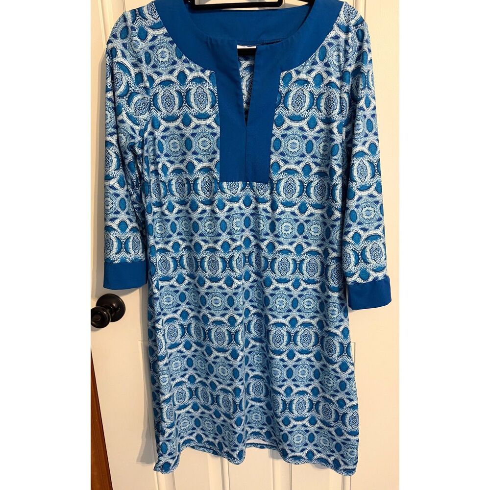 Cabana Life long sleeve dress size L